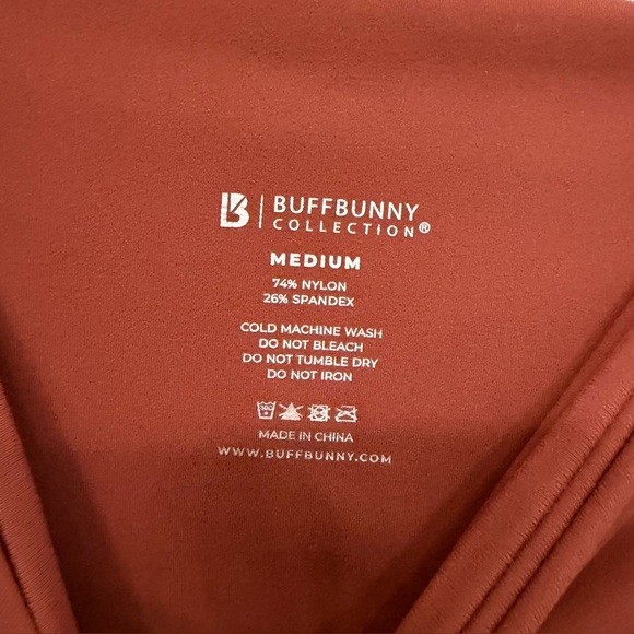 Buffbunny Legacy Flare Leggings in Rust Orange - Picture 4 of 7